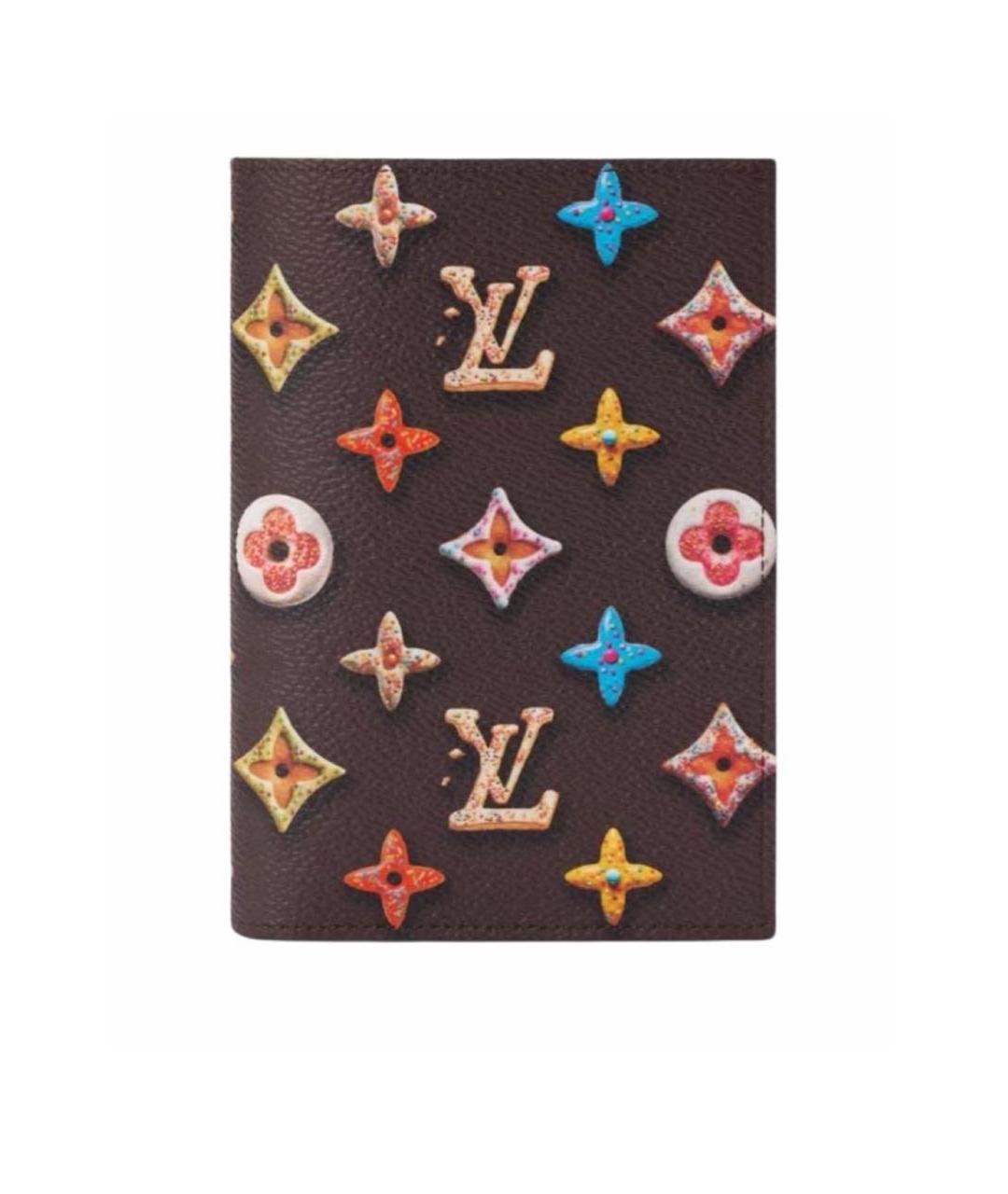 LOUIS VUITTON Коричневый кардхолдер, фото 1