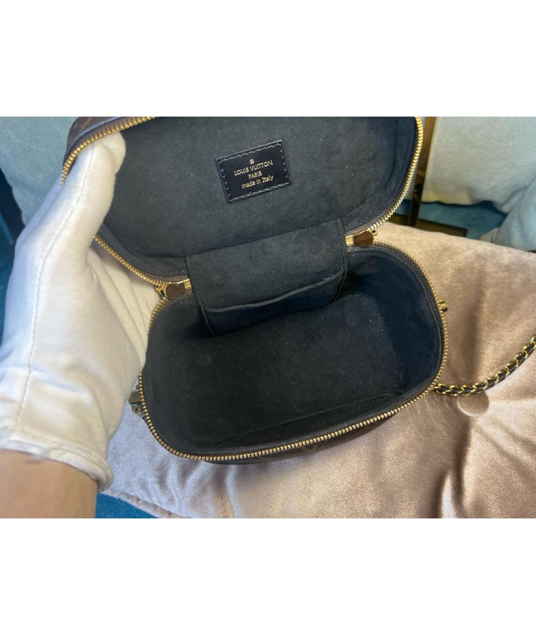 LOUIS VUITTON Коричневая сумка через плечо, фото 3