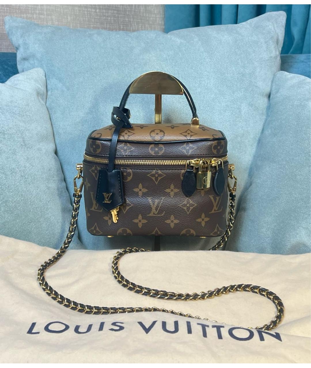 LOUIS VUITTON Коричневая сумка через плечо, фото 8