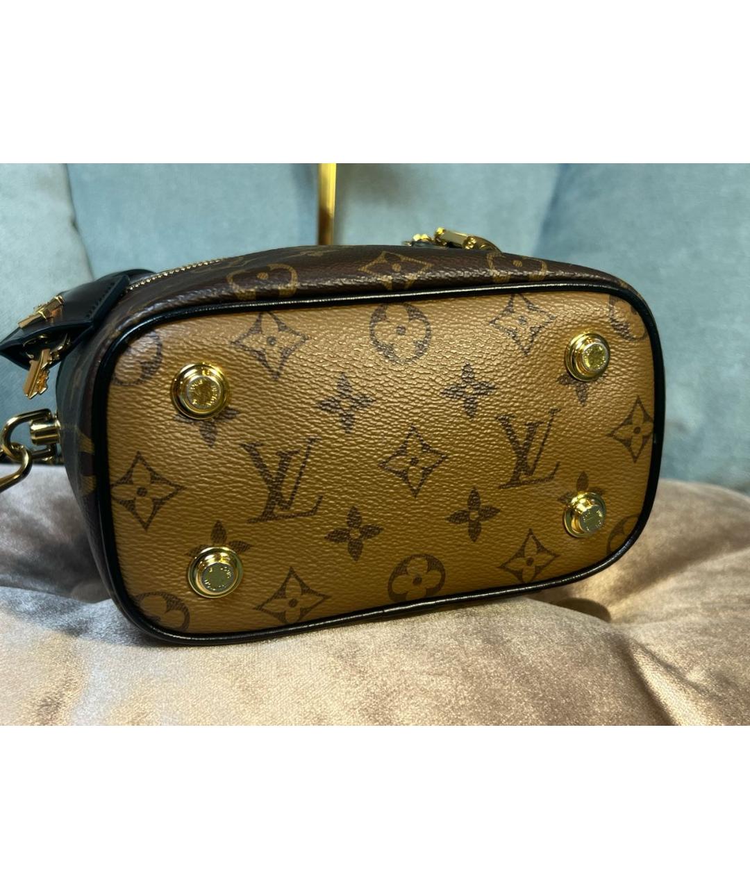 LOUIS VUITTON Коричневая сумка через плечо, фото 4
