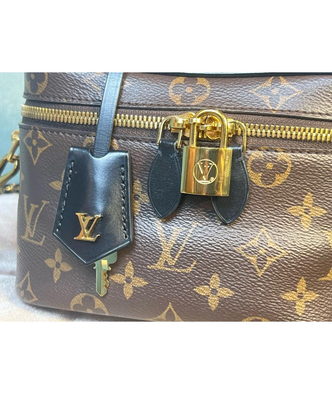 LOUIS VUITTON Коричневая сумка через плечо, фото 5