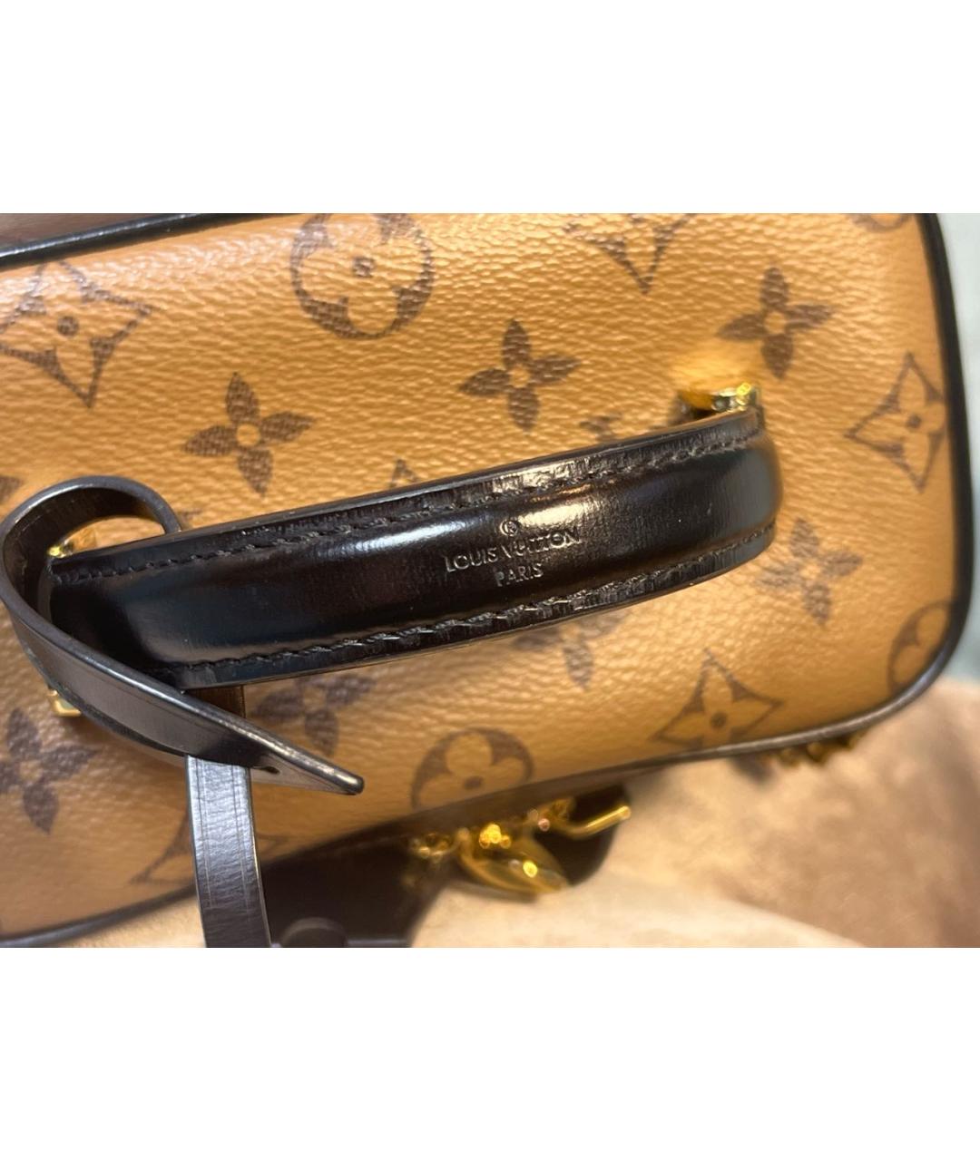 LOUIS VUITTON Коричневая сумка через плечо, фото 6