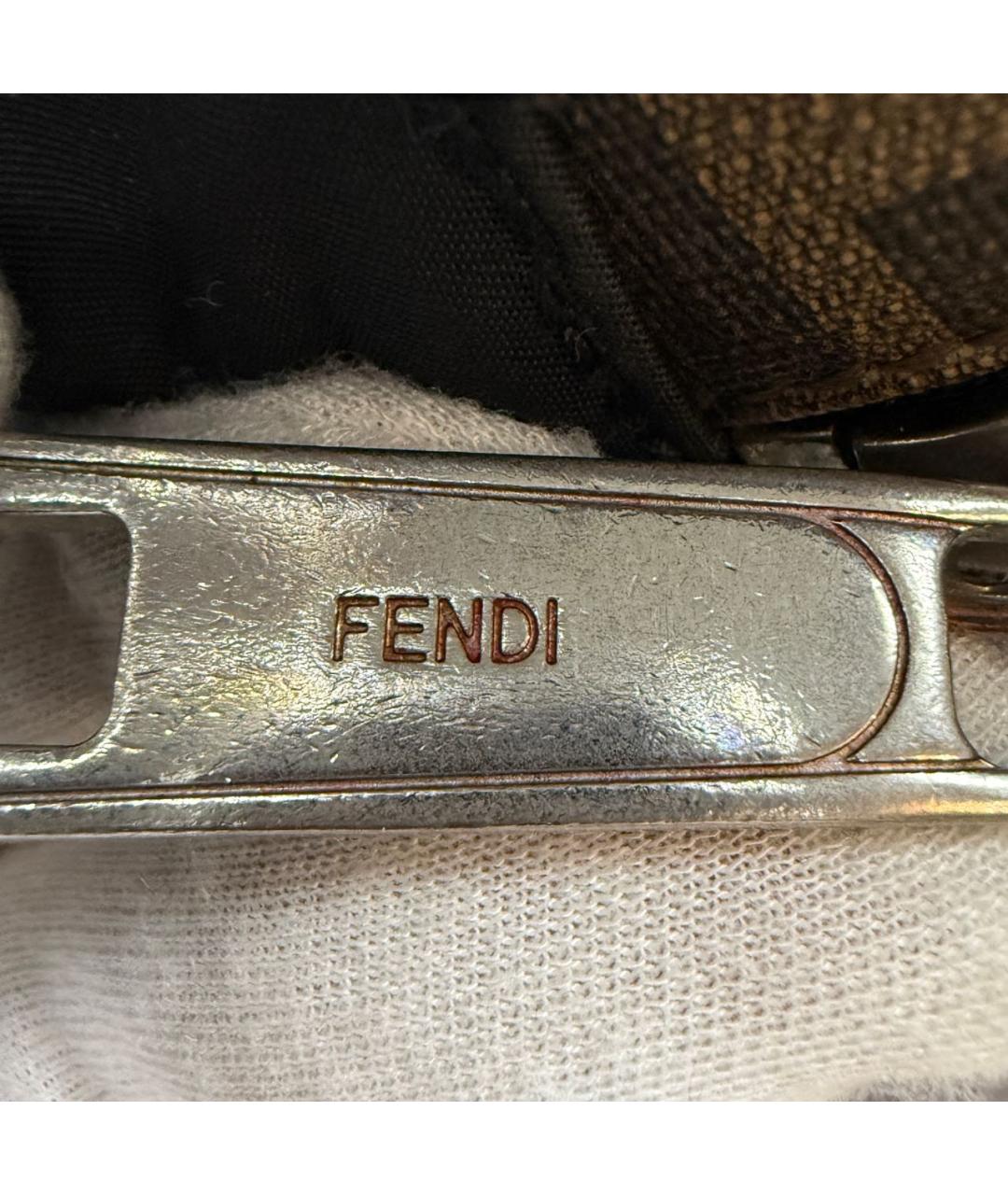FENDI Коричневый рюкзак, фото 3
