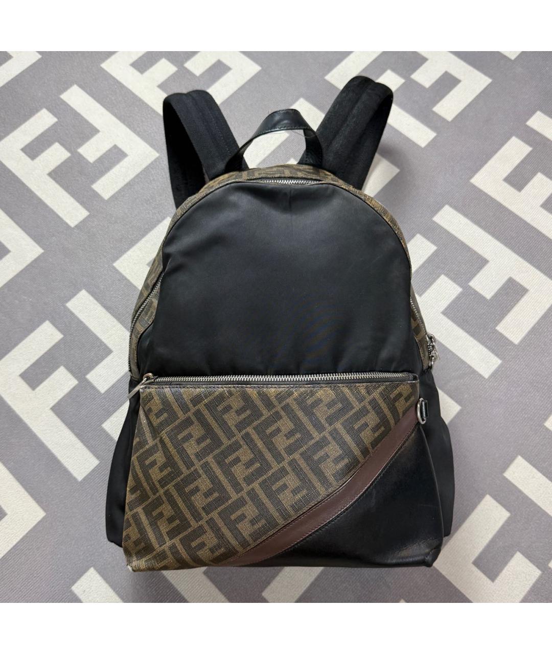 FENDI Коричневый рюкзак, фото 7