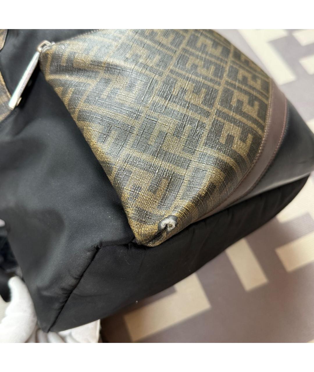 FENDI Коричневый рюкзак, фото 4