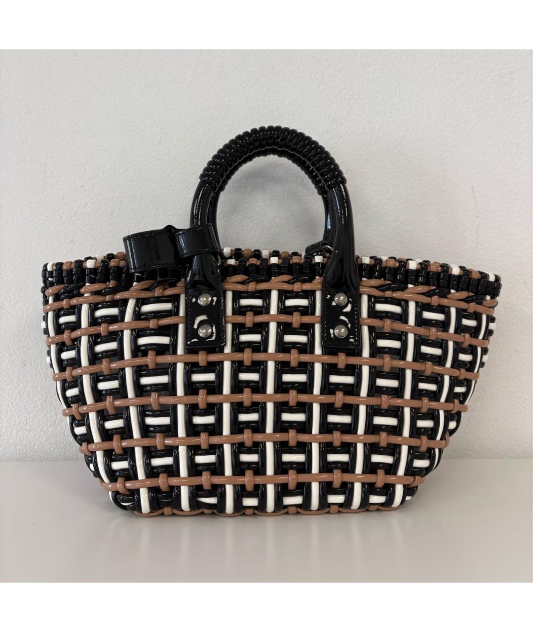 BALENCIAGA Коричневая сумка с короткими ручками, фото 2