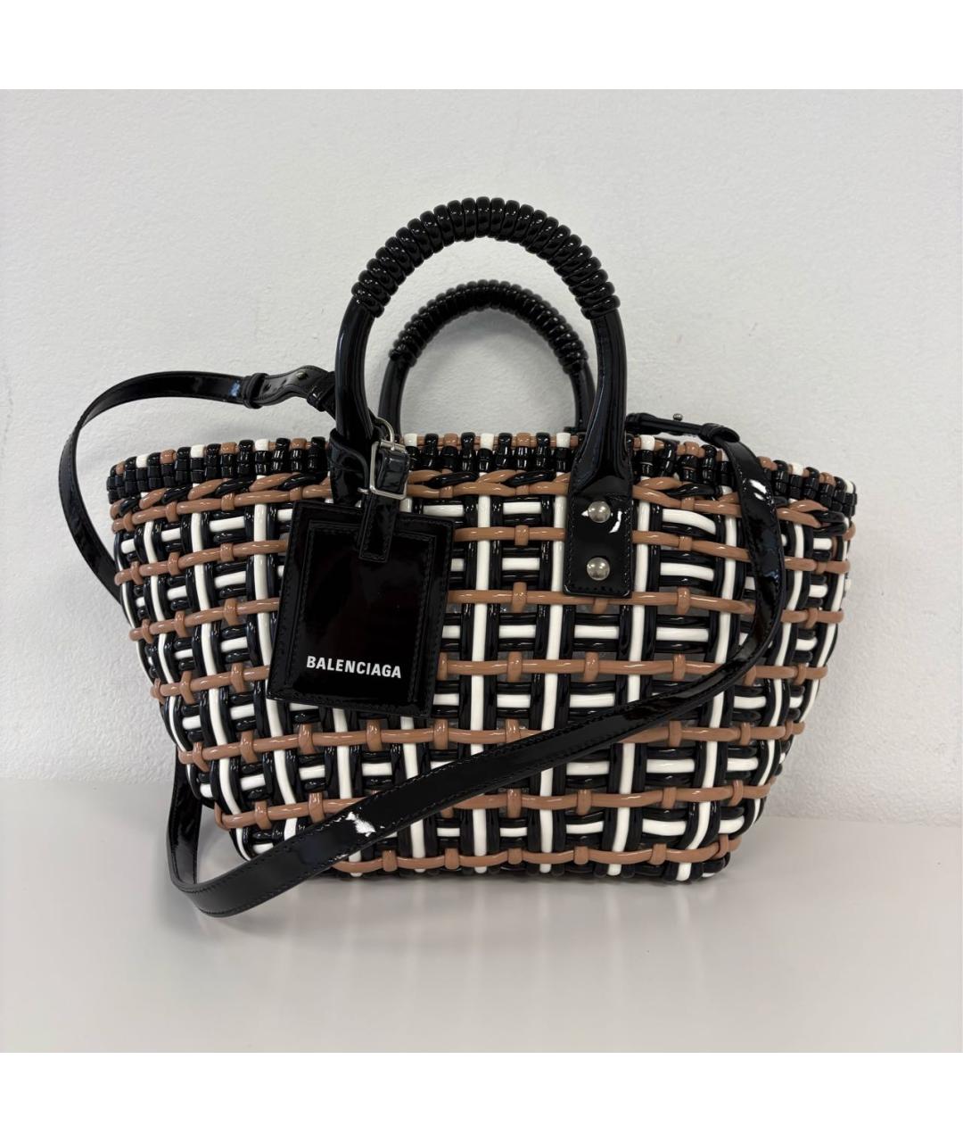 BALENCIAGA Коричневая сумка с короткими ручками, фото 7
