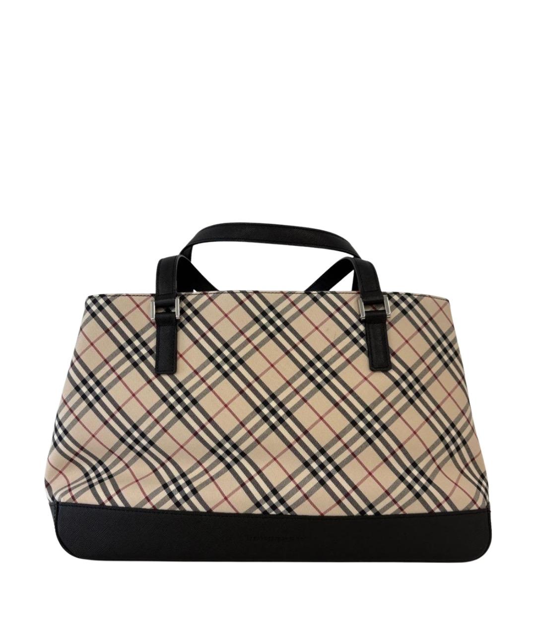 BURBERRY Бежевая сумка тоут, фото 1