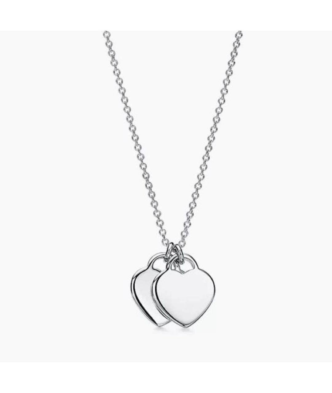 TIFFANY&CO Бирюзовая серебряная подвеска, фото 2