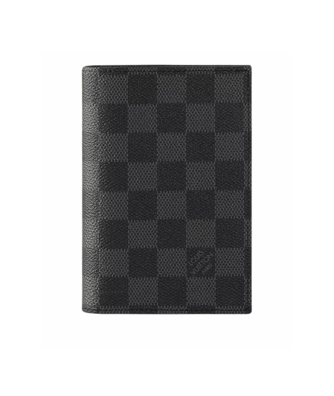 LOUIS VUITTON Черный кардхолдер, фото 1