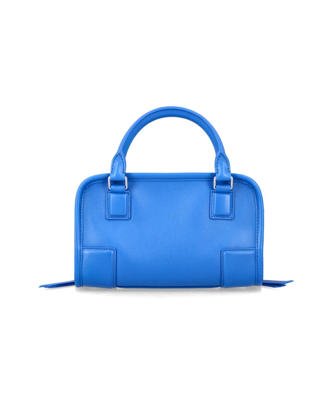 LOEWE Синяя кожаная сумка тоут, фото 3