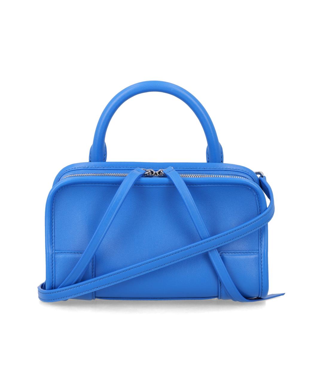 LOEWE Синяя кожаная сумка тоут, фото 1
