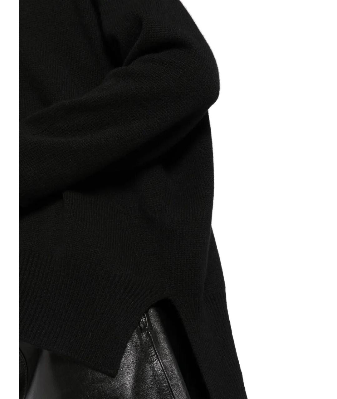 JIL SANDER Черный кашемировый кардиган, фото 5