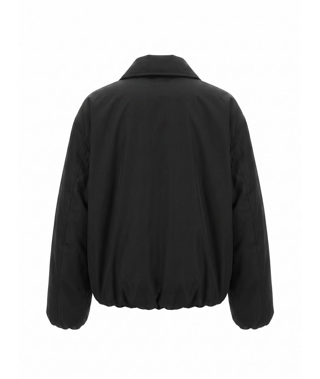 JIL SANDER Черная полиэстеровая куртка, фото 2