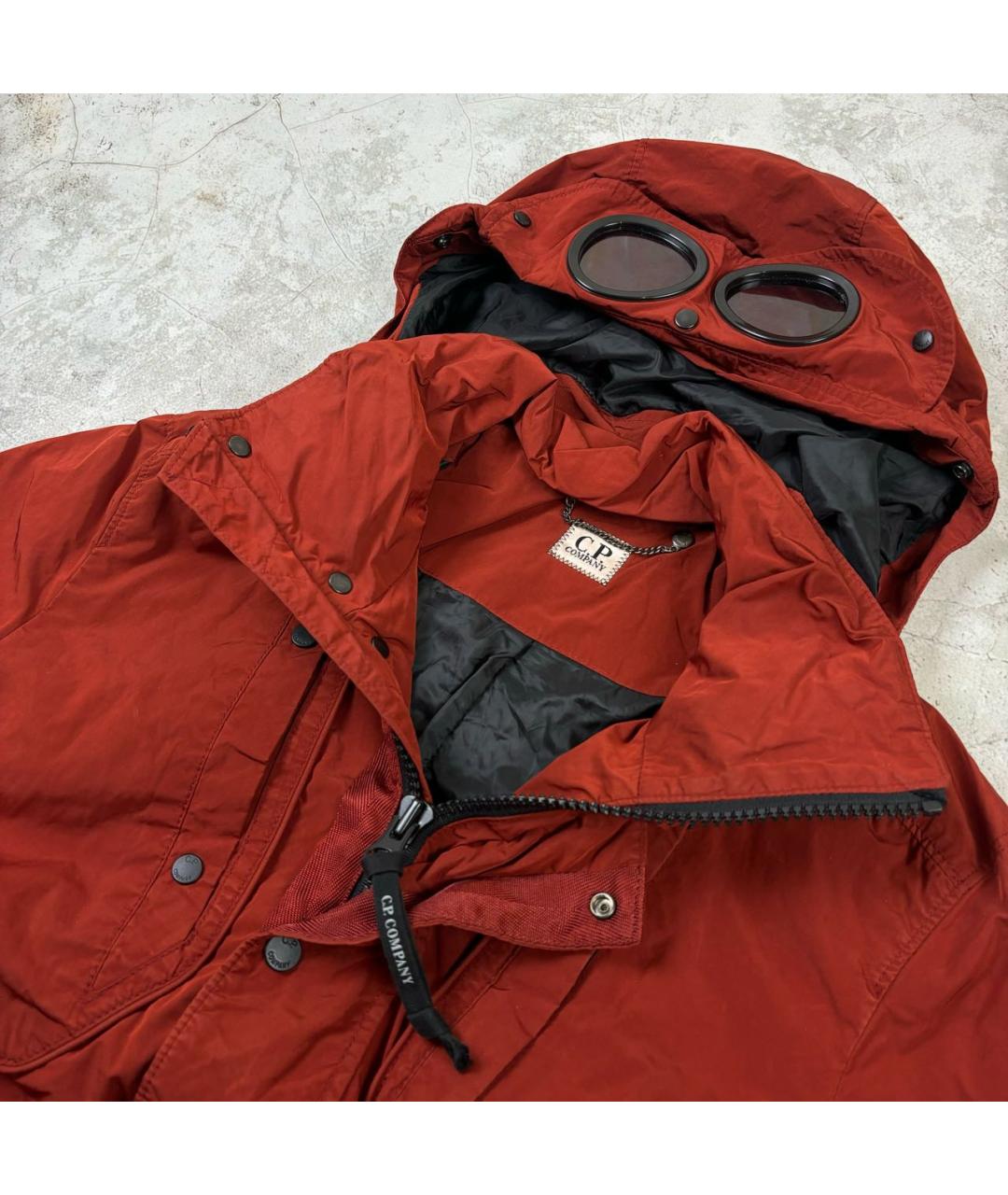 CP COMPANY Бордовая куртка, фото 3