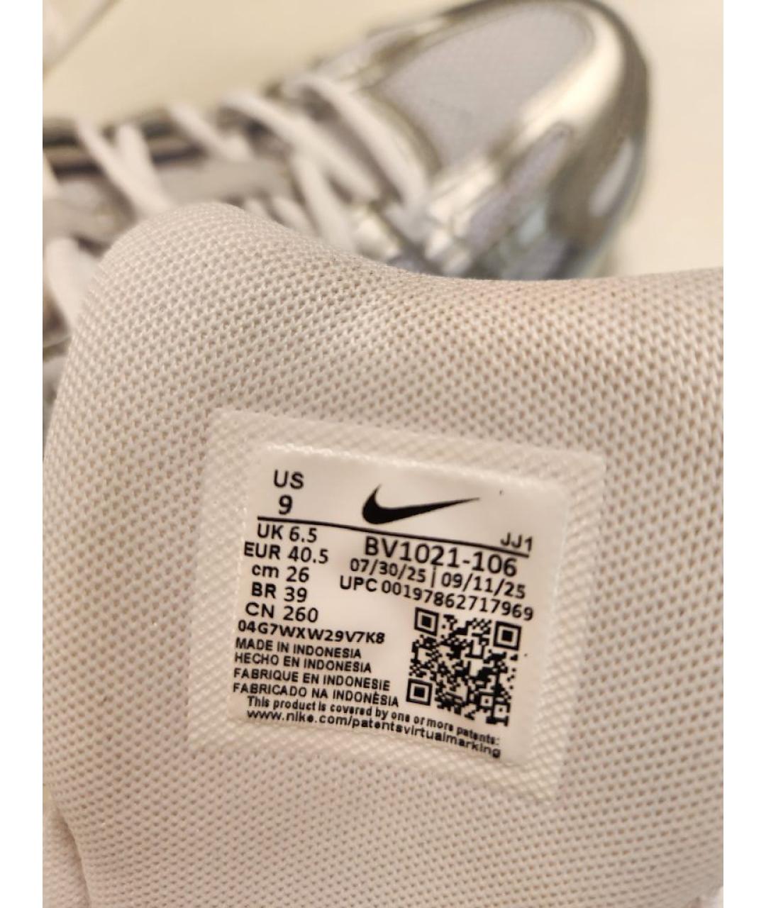 NIKE Серые текстильные кроссовки, фото 6