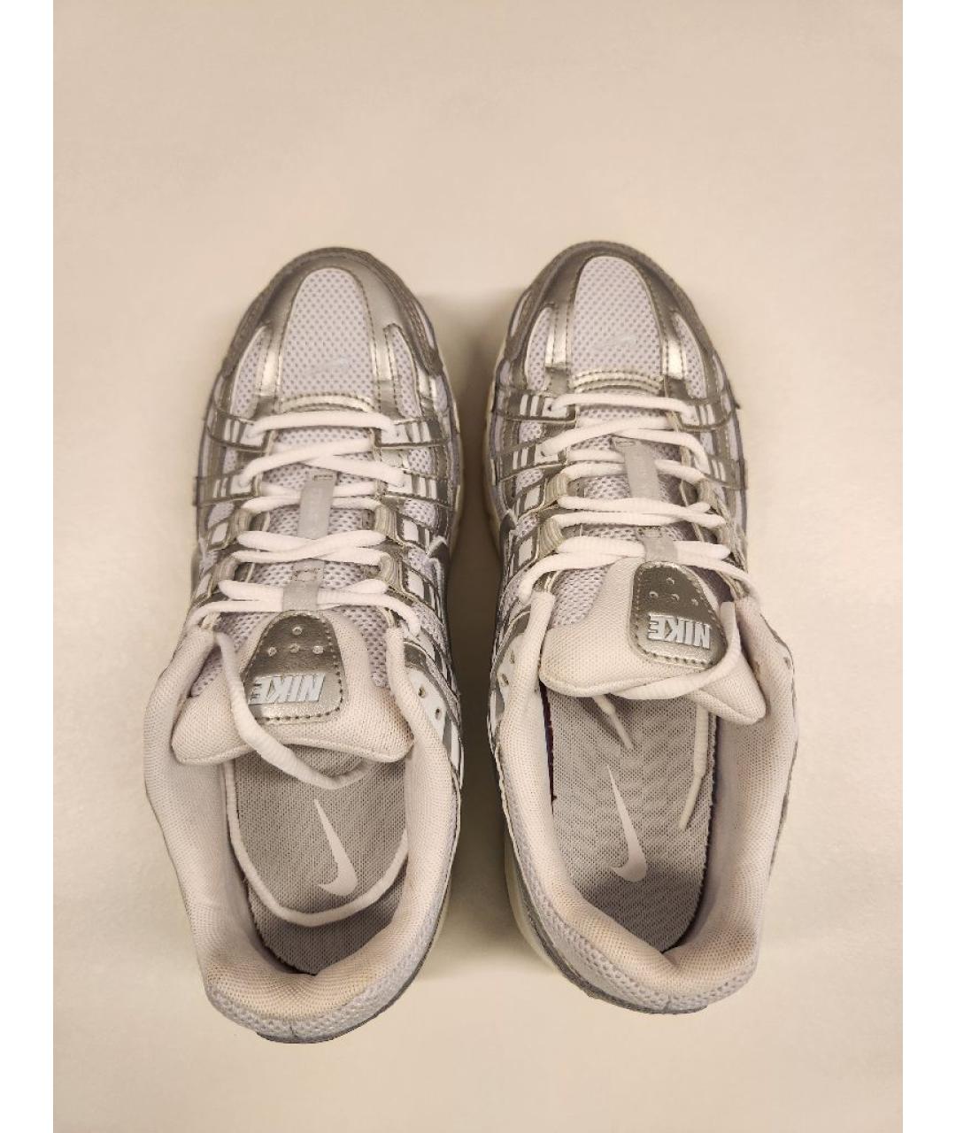 NIKE Серые текстильные кроссовки, фото 3