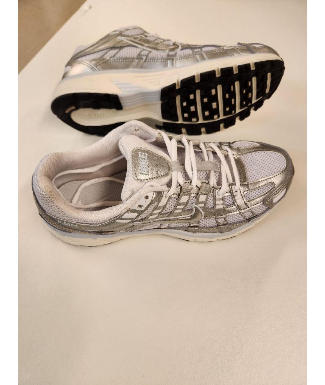 NIKE Серые текстильные кроссовки, фото 5