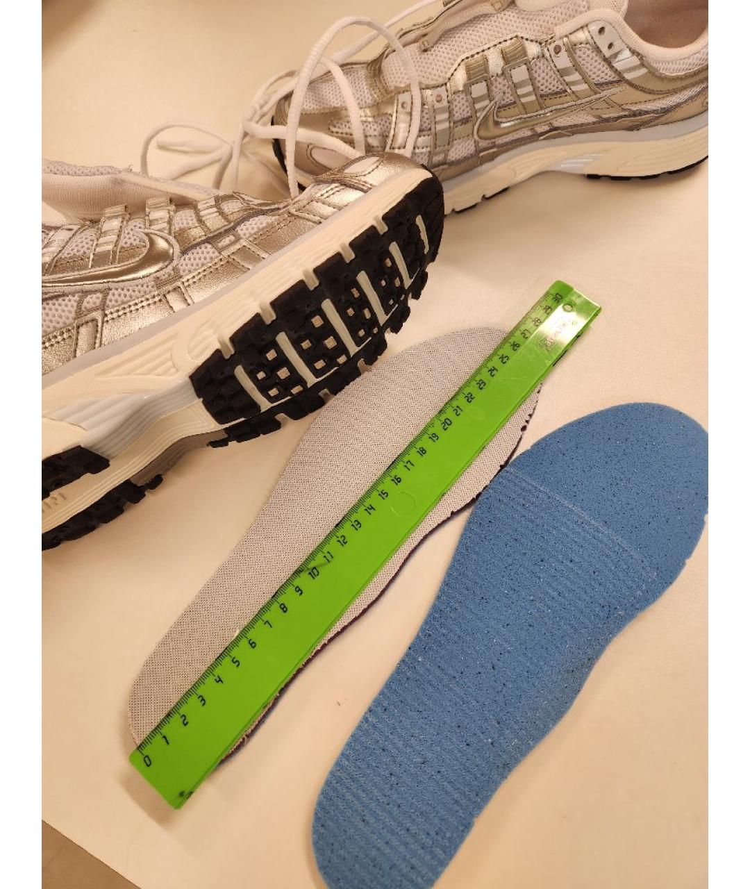 NIKE Серые текстильные кроссовки, фото 7