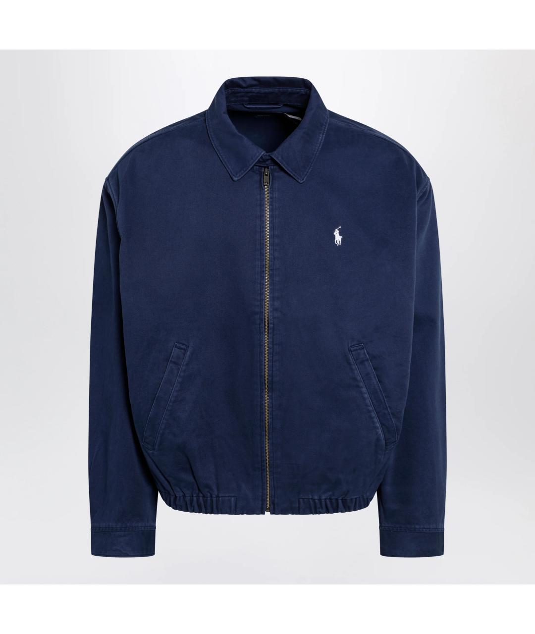 POLO RALPH LAUREN Синяя хлопковая куртка, фото 1