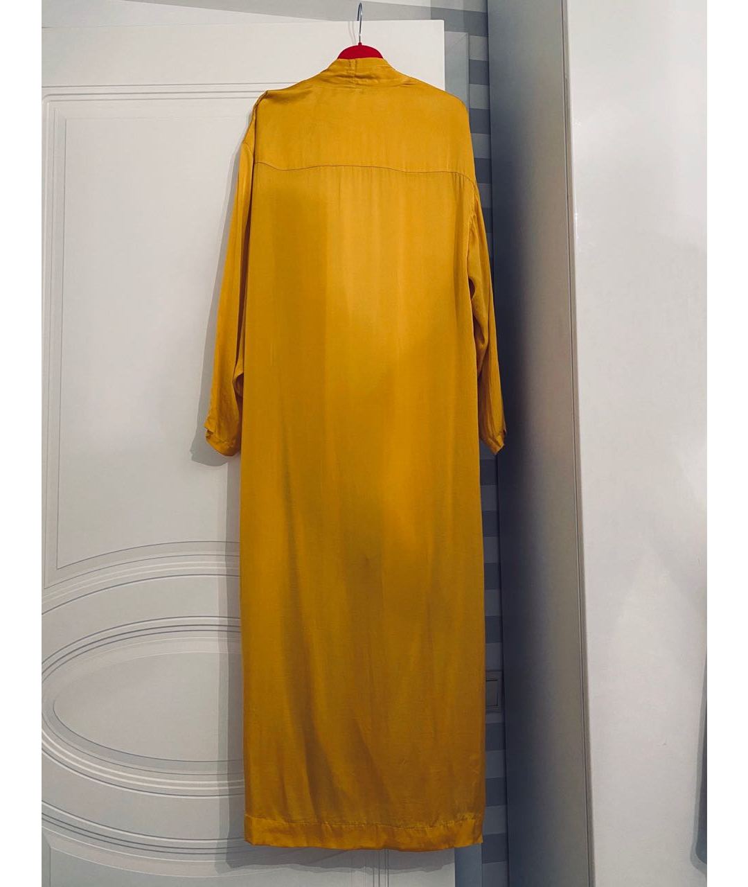 STELLA MCCARTNEY Горчичная шелковая пижама, фото 2