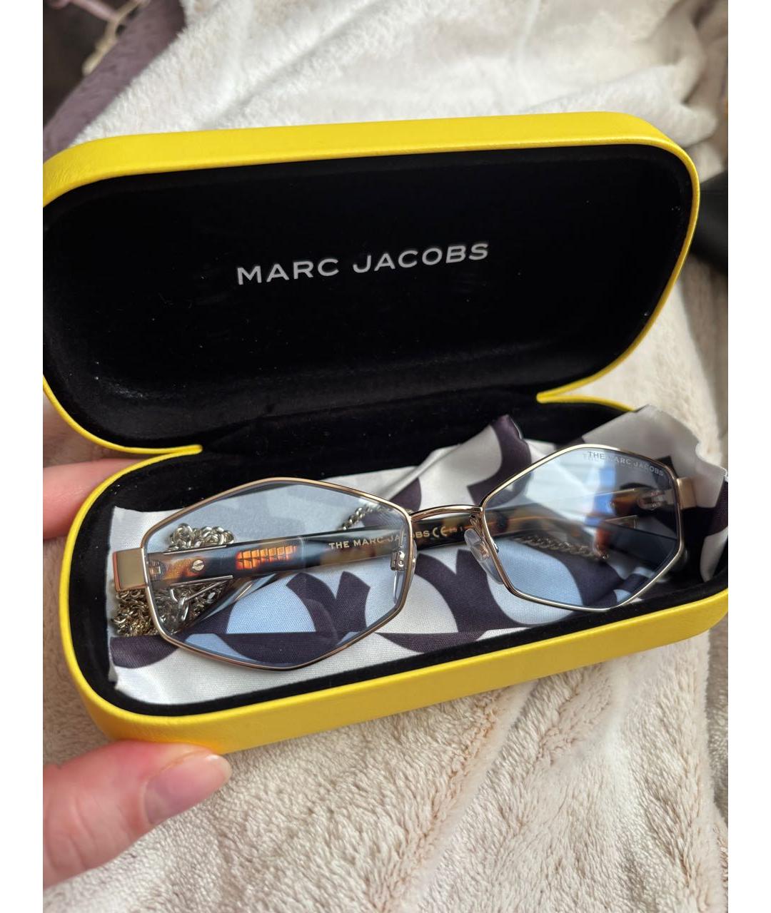 MARC JACOBS Голубые солнцезащитные очки, фото 5