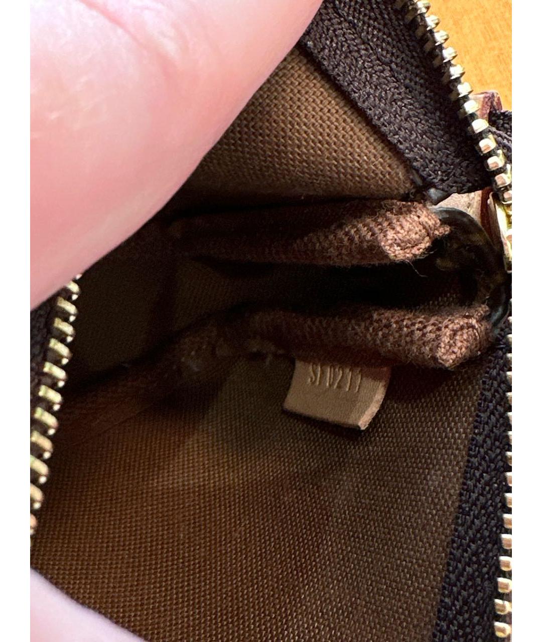 LOUIS VUITTON Коричневая сумка через плечо, фото 8