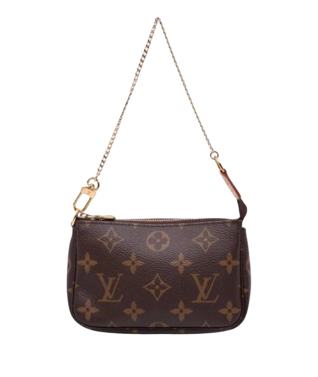LOUIS VUITTON Коричневая сумка через плечо, фото 1