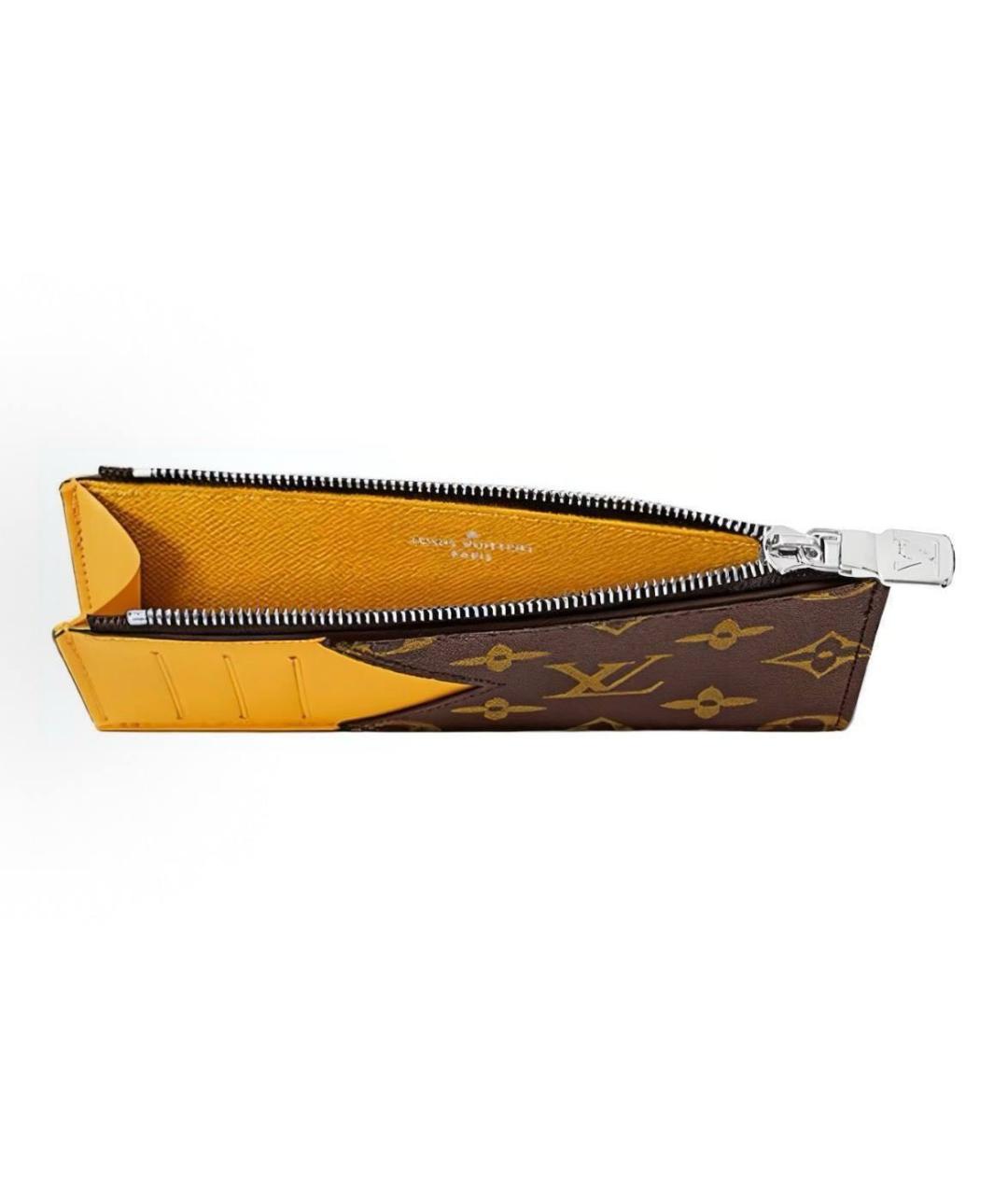 LOUIS VUITTON Желтый кардхолдер, фото 2