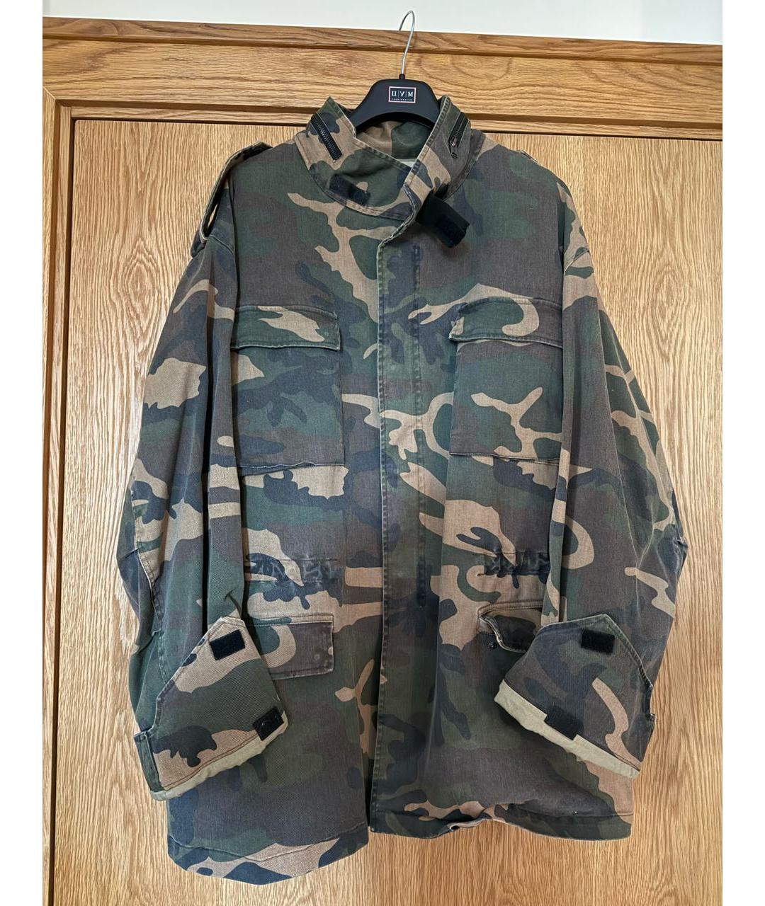 YEEZY Хаки хлопковая куртка, фото 2