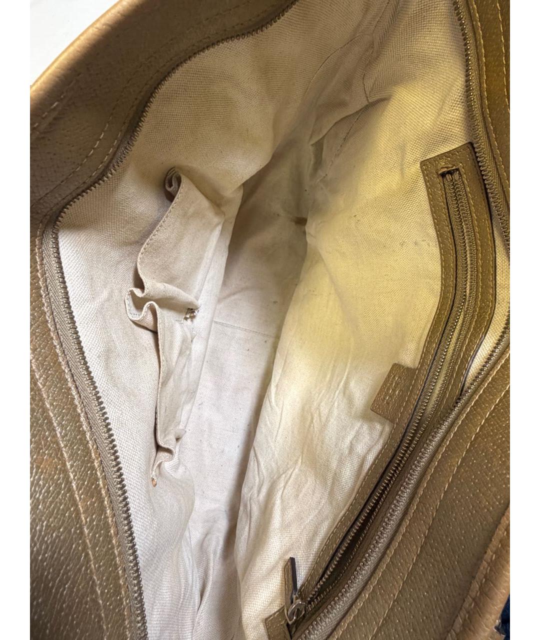GUCCI Коричневая сумка с короткими ручками, фото 4