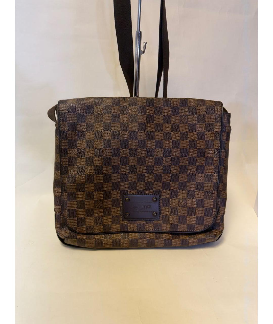 LOUIS VUITTON Коричневая сумка на плечо, фото 6