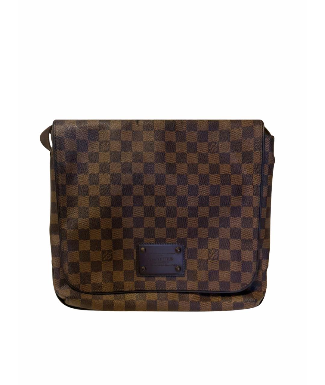 LOUIS VUITTON Коричневая сумка на плечо, фото 1
