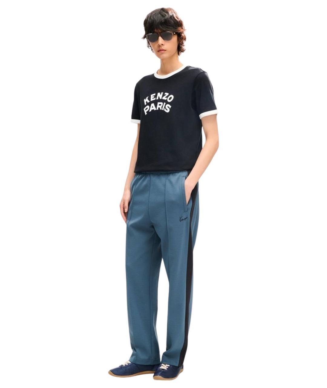 KENZO Черная футболка, фото 4