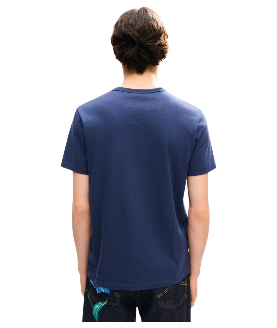 KENZO Синяя футболка, фото 3