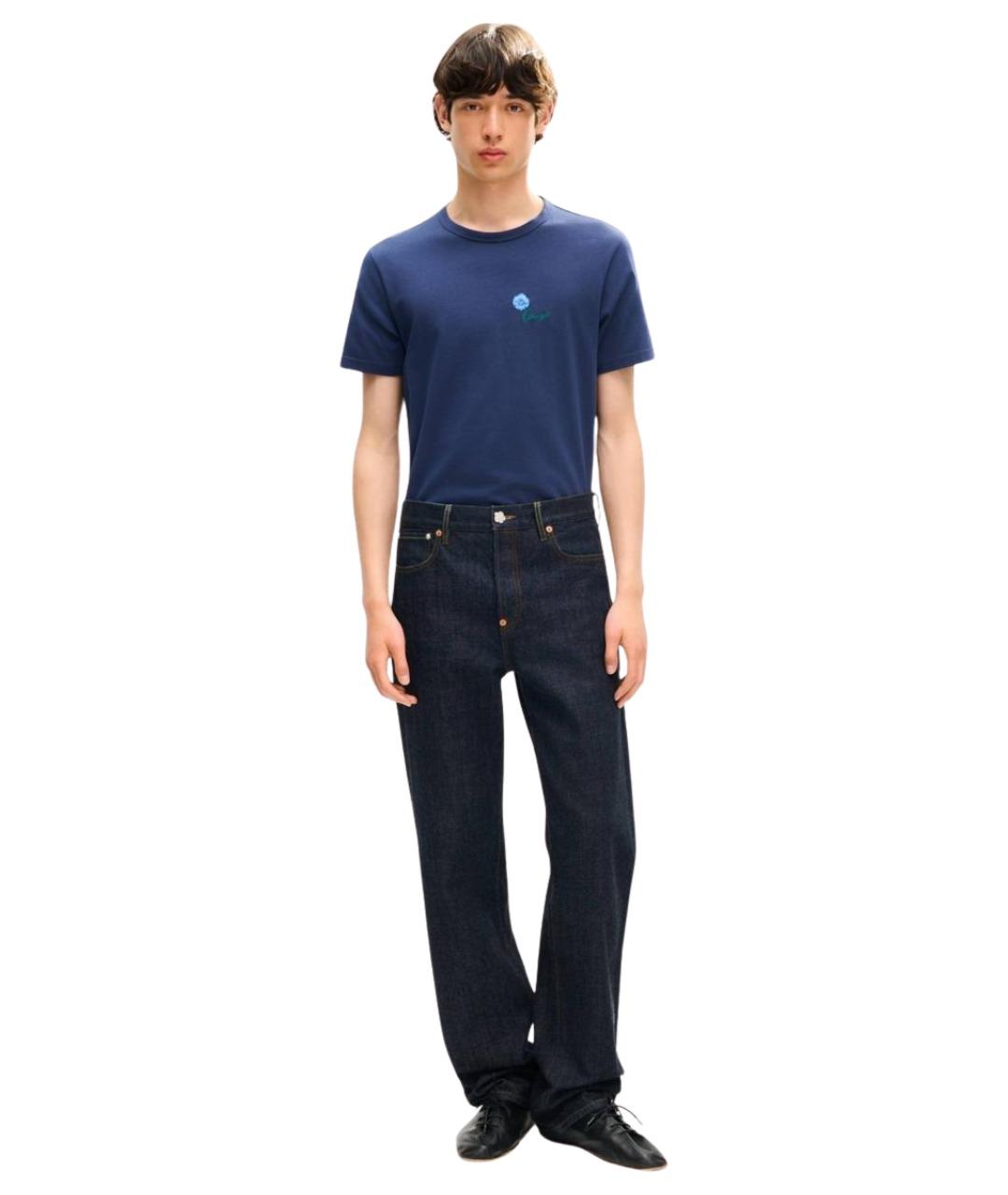 KENZO Синяя футболка, фото 4
