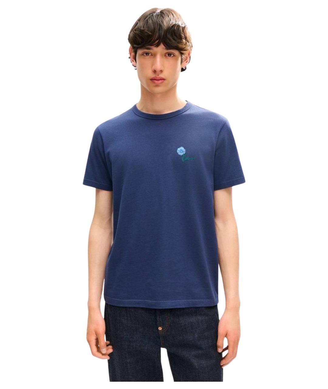 KENZO Синяя футболка, фото 2