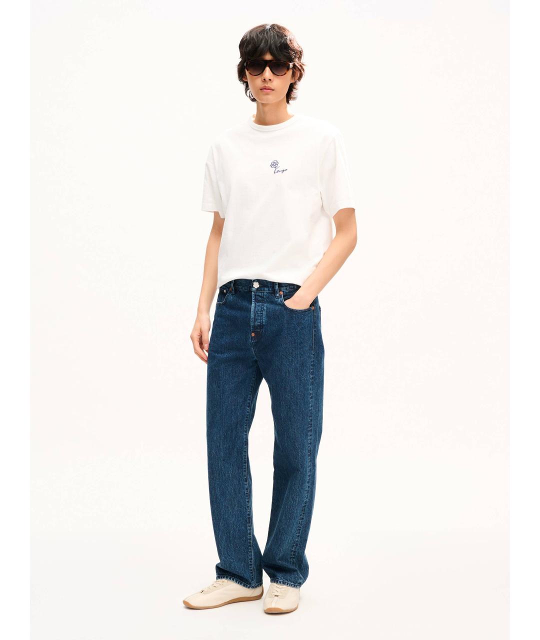 KENZO Белая хлопковая футболка, фото 4