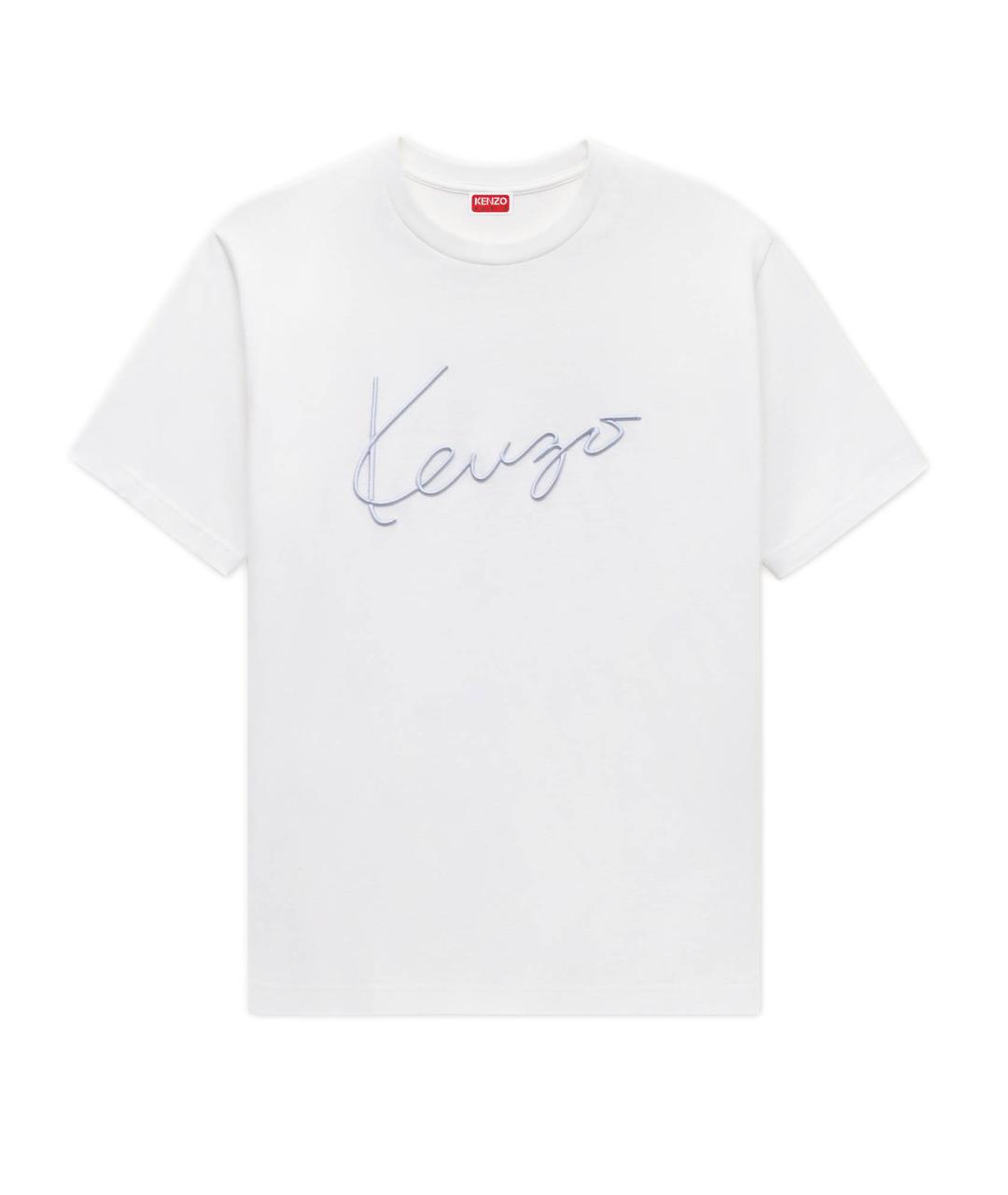 KENZO Белая футболка, фото 1