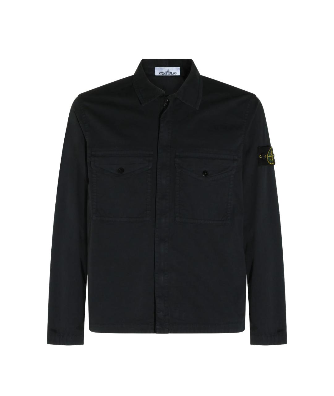STONE ISLAND Синяя хлопковая куртка, фото 1