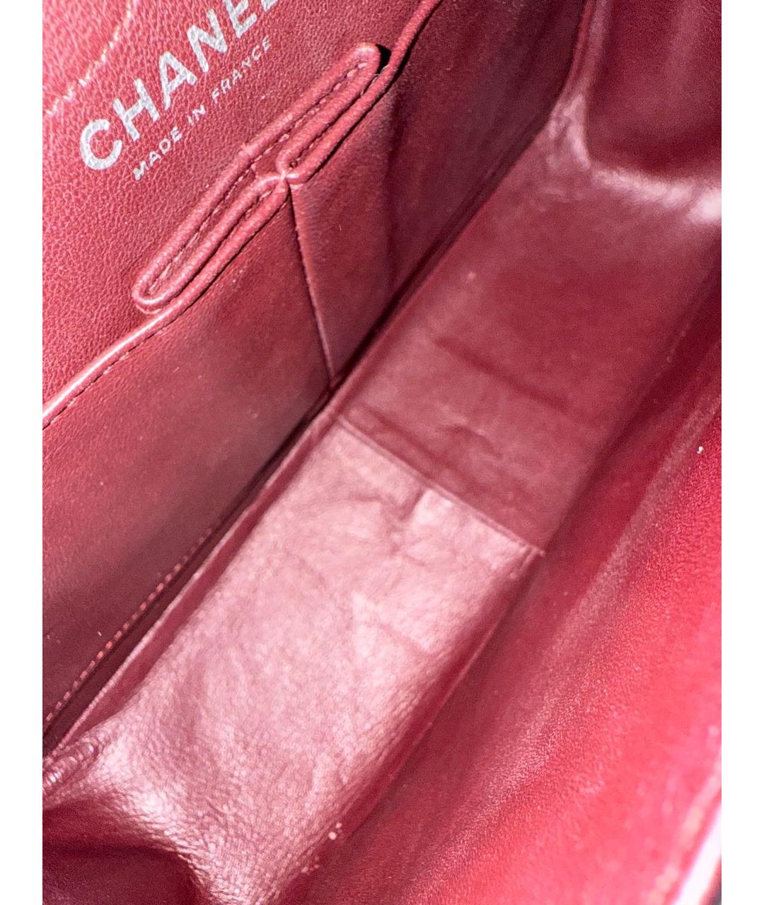 CHANEL Черная кожаная сумка через плечо, фото 8
