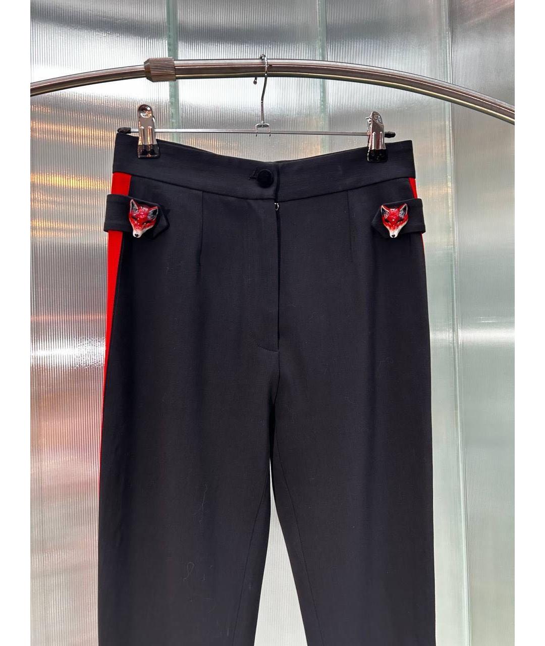 DOLCE&GABBANA Черные брюки узкие, фото 3