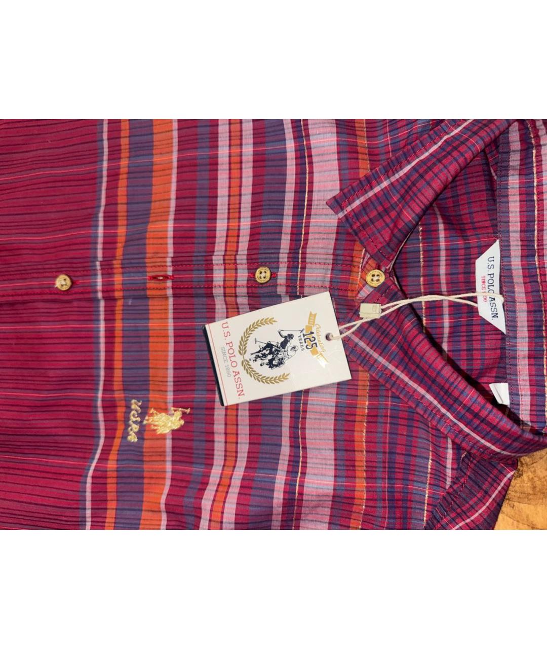 POLO RALPH LAUREN Розовая хлопковая рубашка, фото 3