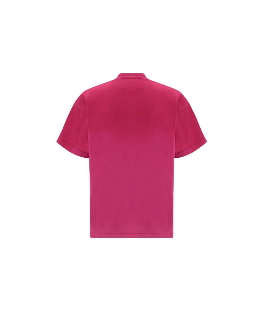 BALENCIAGA Розовая футболка, фото 1
