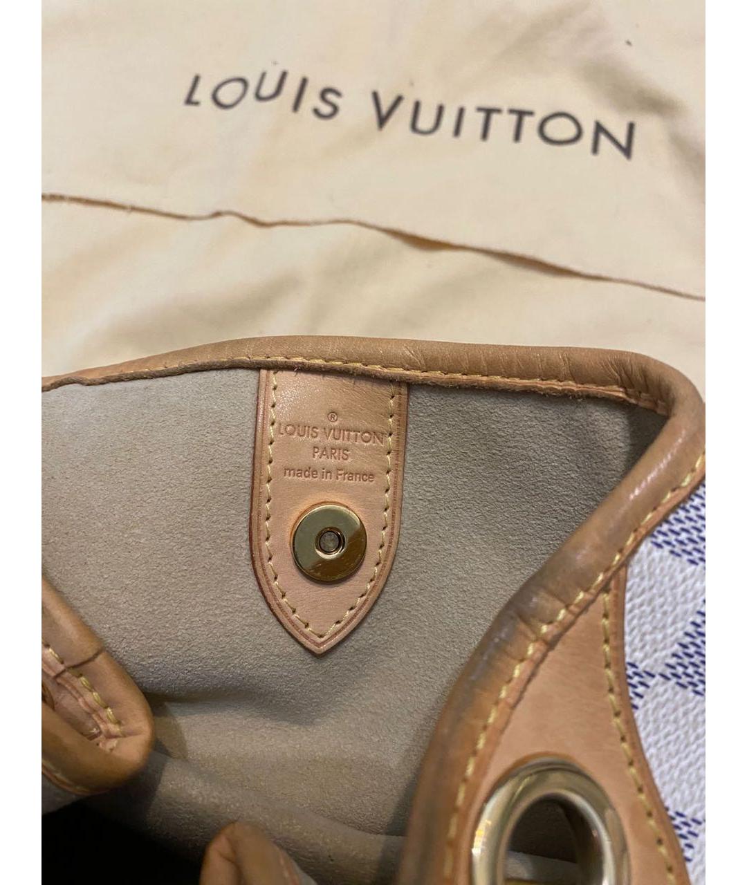 LOUIS VUITTON Белая сумка через плечо, фото 5