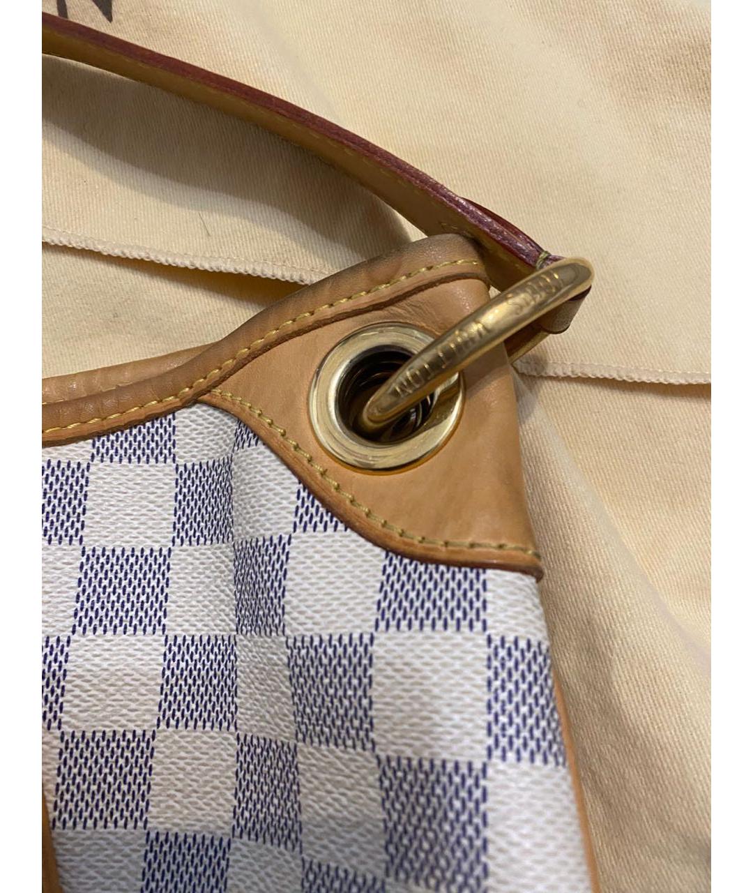 LOUIS VUITTON Белая сумка через плечо, фото 7