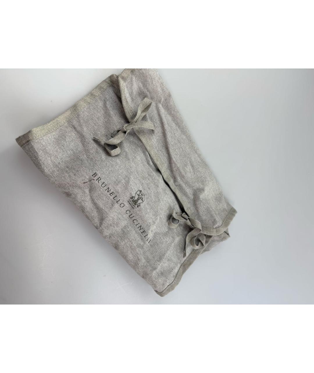 BRUNELLO CUCINELLI Золотое кожаное колье, фото 2