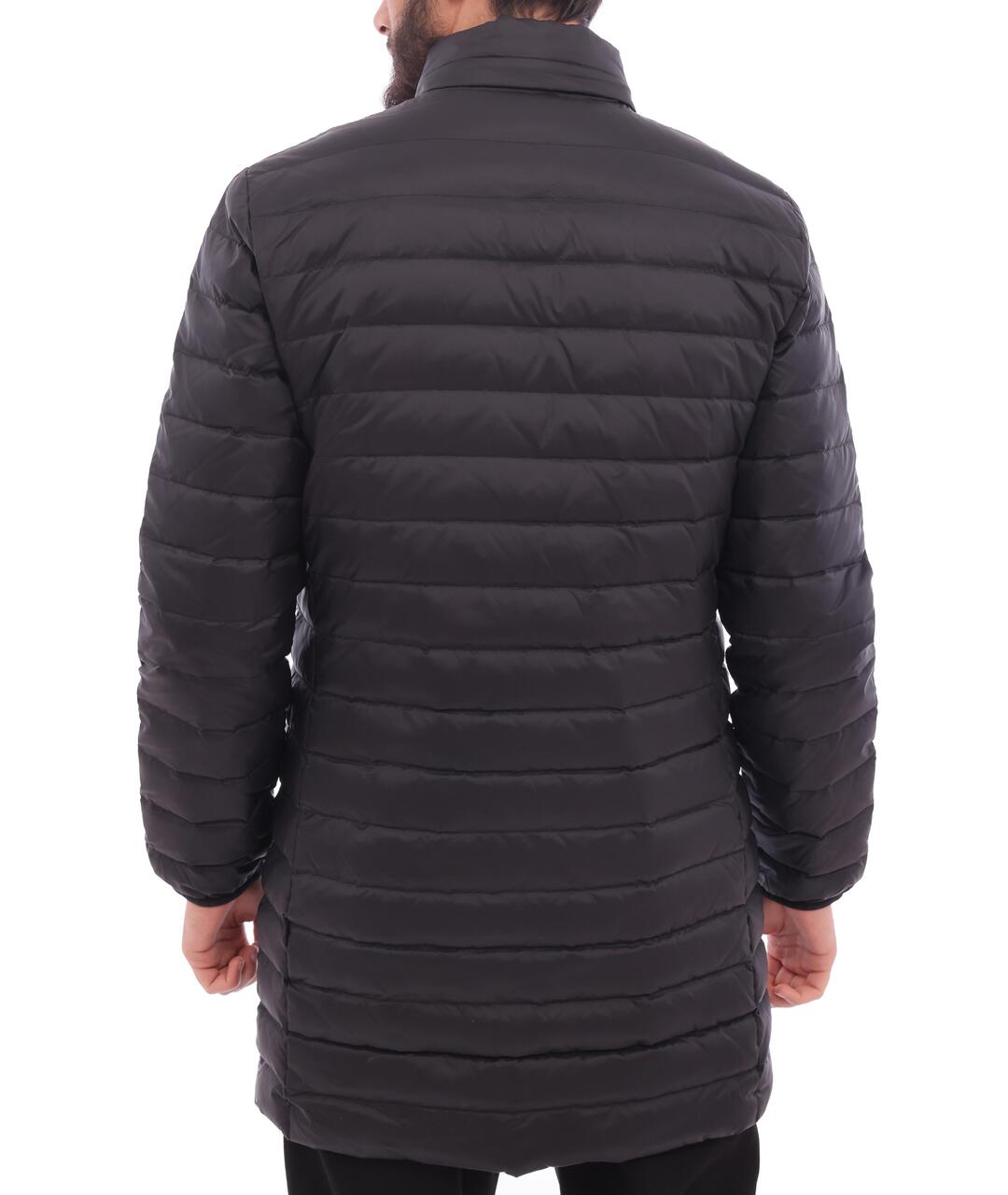 EMPORIO ARMANI Черная полиамидовая куртка, фото 2