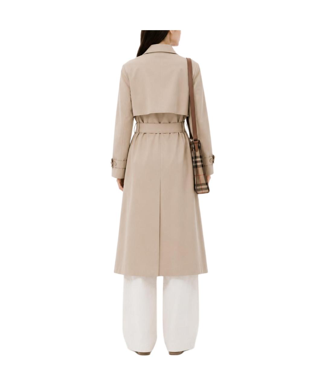 BURBERRY Коричневый тренч/плащ, фото 3