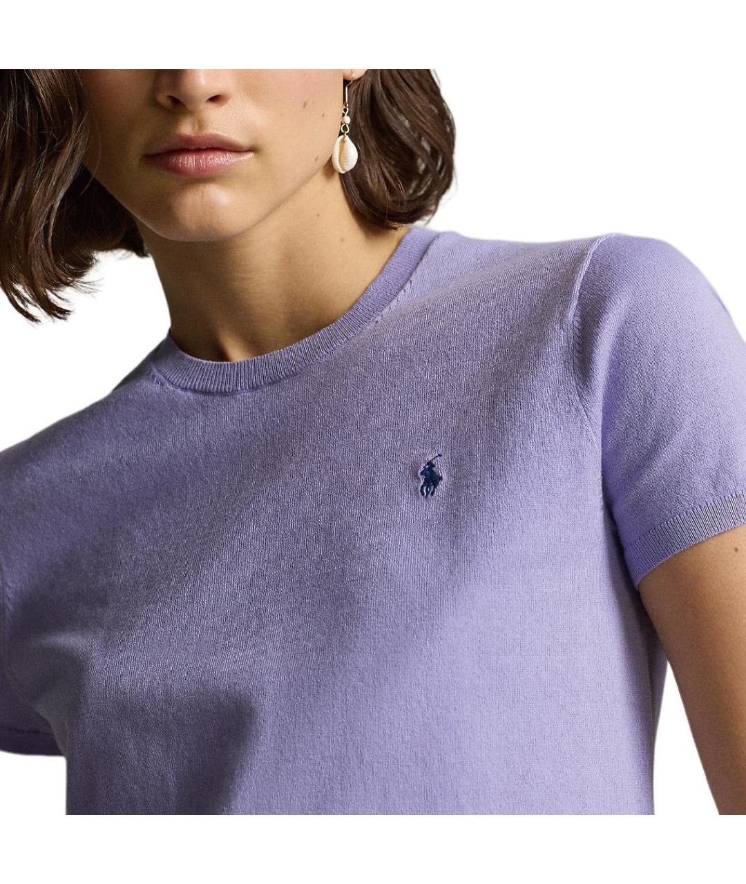 POLO RALPH LAUREN Фиолетовый джемпер / свитер, фото 5